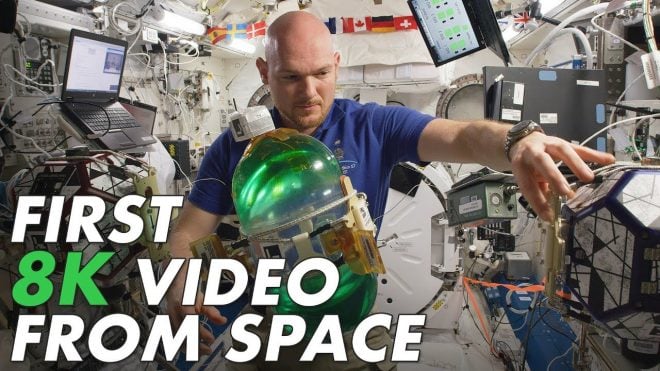 NASA ISS 8K uzay videosu 8K video