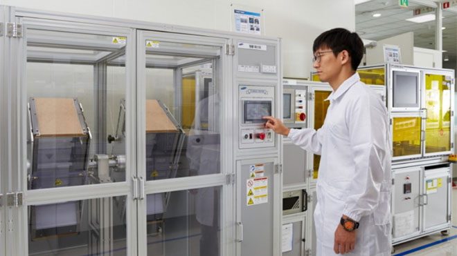 Samsung akıllı telefon test