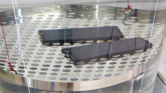 Samsung akıllı telefon test