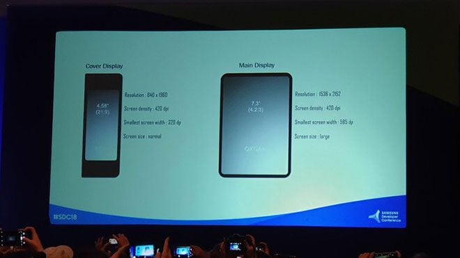 Samsung katlanabilir akıllı telefon