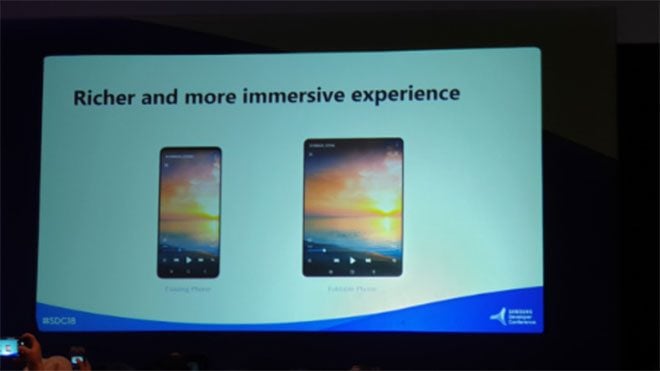 Samsung katlanabilir akıllı telefon