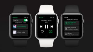 Apple Watch Series 4 Spotify