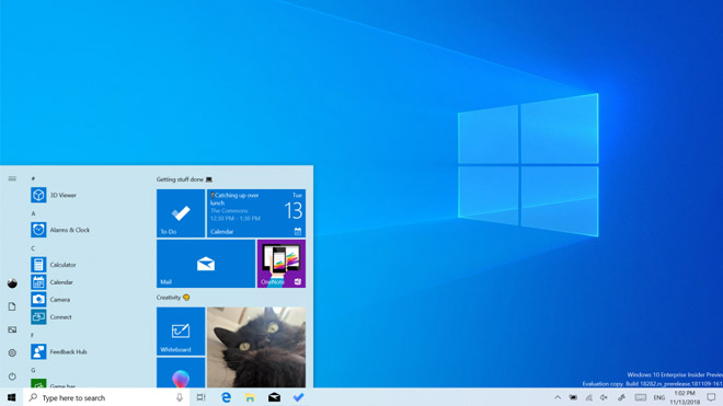 Yeni Windows 10 teması