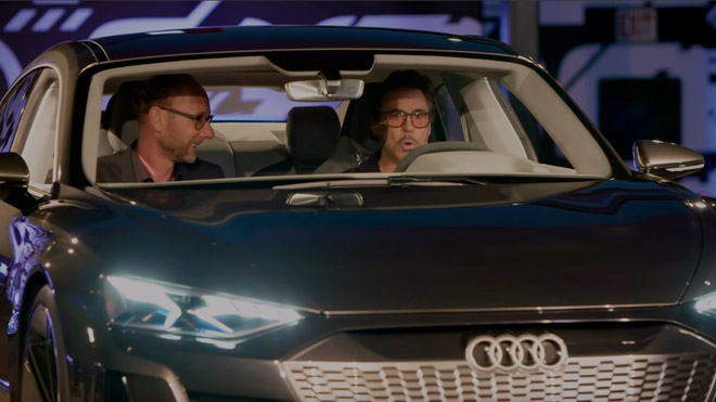 Audi e-tron GT Avengers Endgame Iron Man tanıtımı