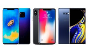 Huawei Samsung Apple