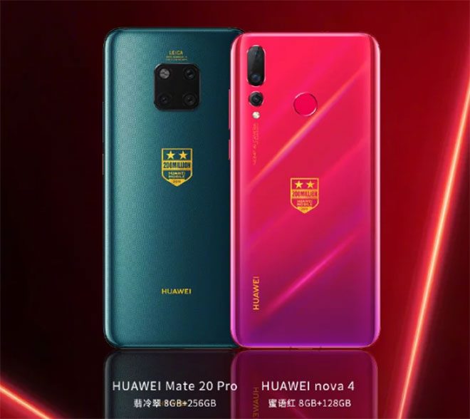 Huawei Mate 20 Pro Huawei Nova 4