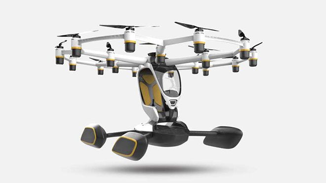 kişisel ulaşım aracı LIFT Aircraft Hexa