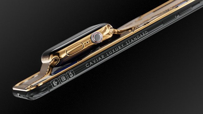 Caviar iPhone Xs Max Apple watch
