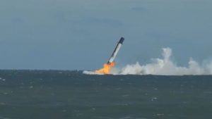 SpaceX Falcon 9 düştü