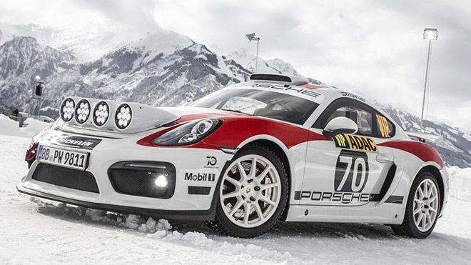 Porsche 718 Cayman GT4 Rally