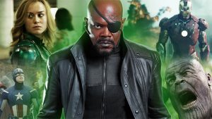 Captain Marvel Nick Fury