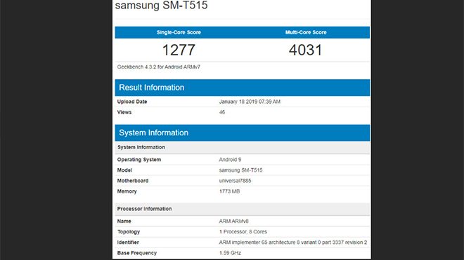Samsung Galaxy Tab A
