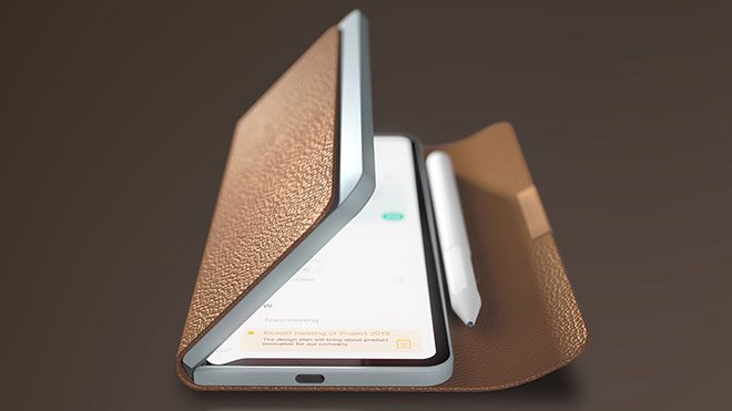 katlanabilir ekranlı tablet éf NOTE