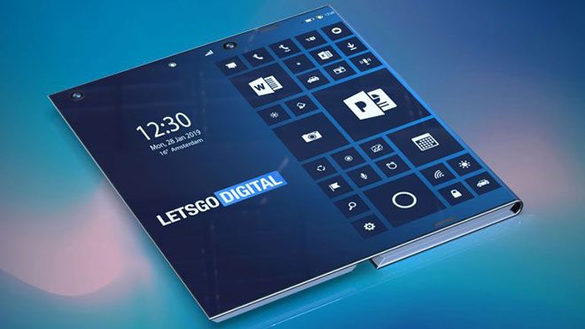 Intel katlanabilir akıllı telefon