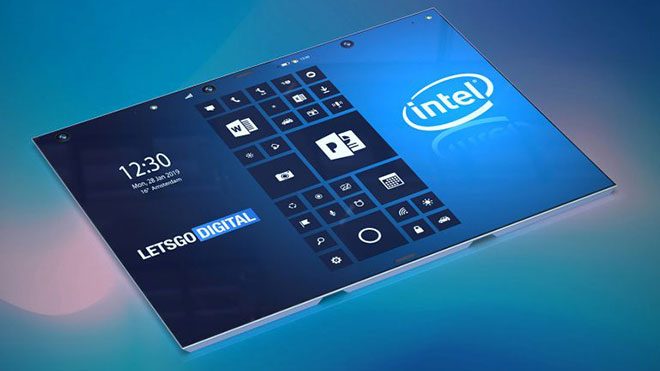 Intel katlanabilir akıllı telefon