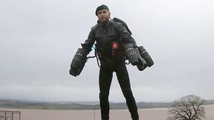Richard Browning komando asker jetpack video