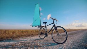 Bisiklet yelken CycleWing Kickstarter