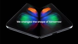 Katlanabilir akıllı telefon Samsung Galaxy Fold