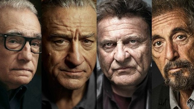 Netflix filmi The Irishman ilk tanıtım