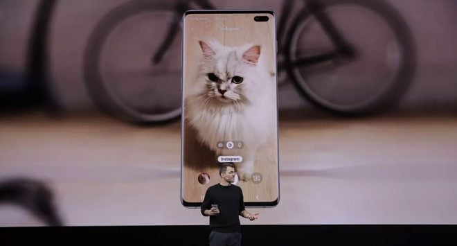 Samsung Galaxy S10 Instagram