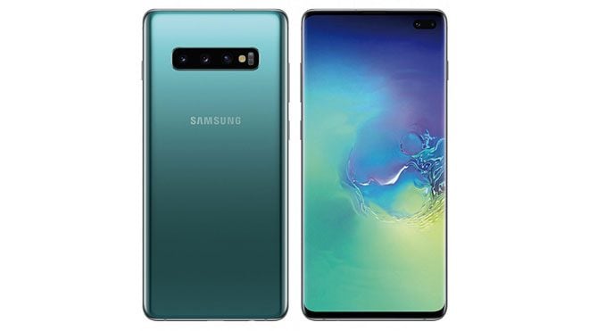 Samsung Galaxy S10+ ve Samsung Galaxy S10