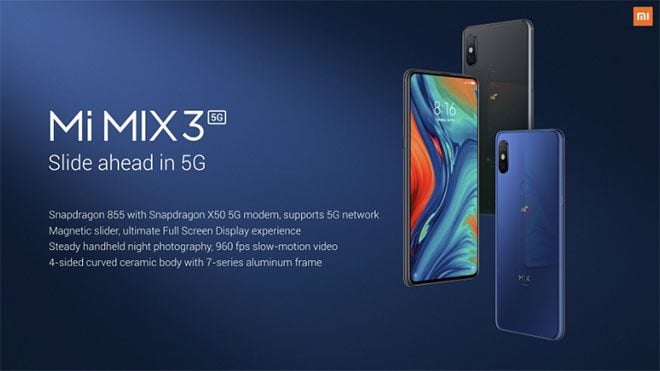Xiaomi Mi Mix 3 5G