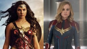 wonder woman captain marvel