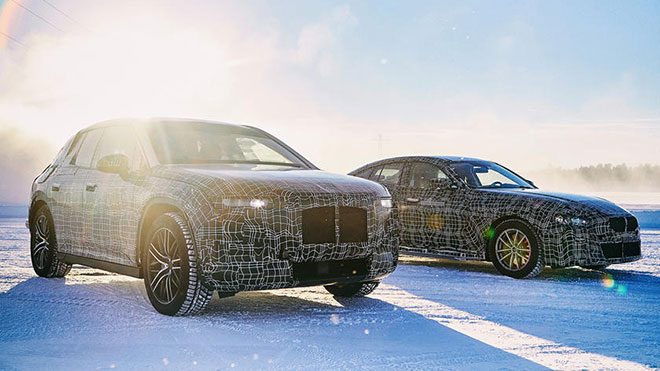 BMW elektrikli otomobil i4 iNext iX3
