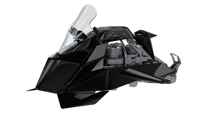 The Speeder: Jetpack Aviation uçan motosiklet