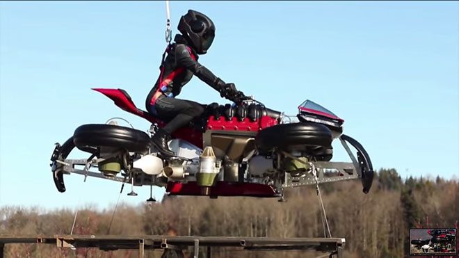 Lazareth uçan motosiklet