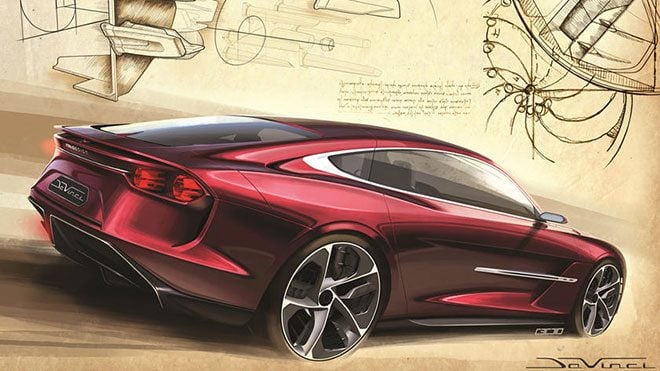 Leonardo DaVinci anısına hazırlanan Italdesign DaVinci Concept.