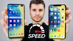 Samsung Galaxy S10 ve iPhone Xs Max