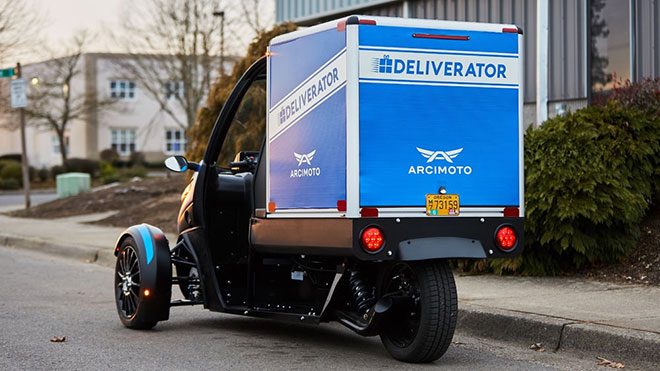 trike motosiklet the delivator