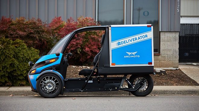 trike motosiklet the delivator