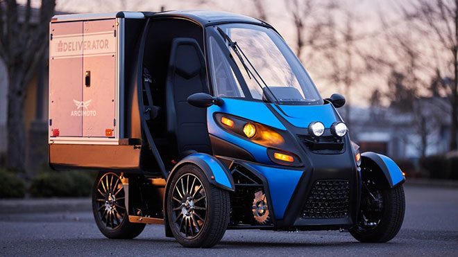 trike motosiklet the delivator