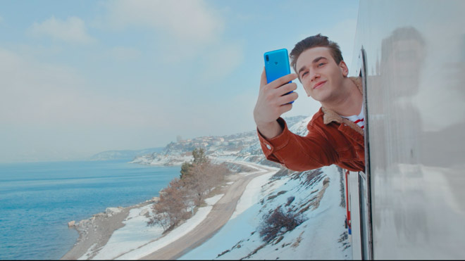 Huawei P smart 2019 reklamı kamera arkası