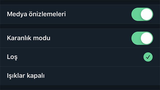 Twitter karanlık modu açma