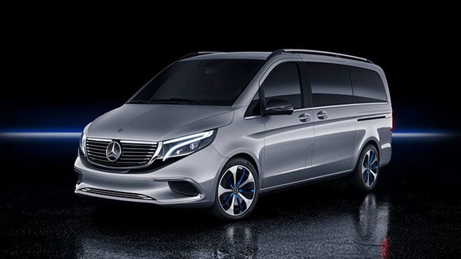 Mercedes-Benz EQV van konsepti