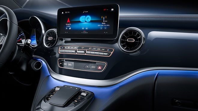 Mercedes-Benz EQV van konsepti