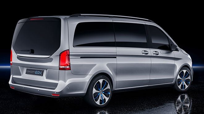 Mercedes-Benz EQV van konsepti