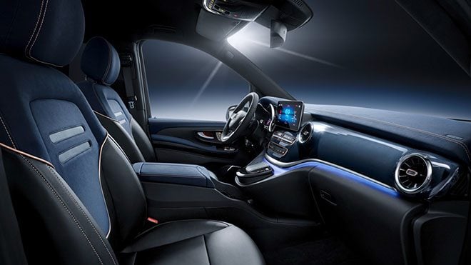 Mercedes-Benz EQV van konsepti