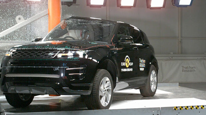 2019 Range Rover Evoque Euro NCAP