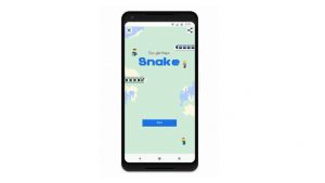 Google Haritalar Yılan Oyunu