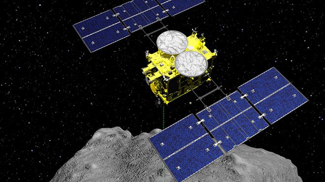 Hayabusa 2 ryugu uzay aracı bomba