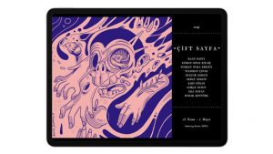 Türkiye'de Apple iPad Pro ile yapılan eserlerin gösterildiği ilk sergi