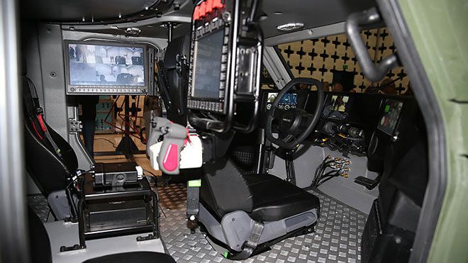 Türkiye'nin ilk elektrikli zırhlı aracı Akrep II