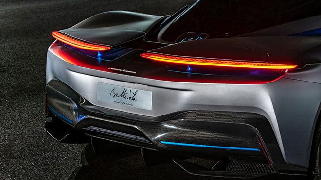Pininfarina Battista elektrikli otomobil