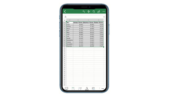Android sonrası iPhone kullanıcılarına sunulan Excel özelliği