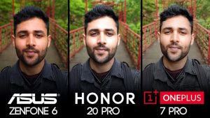 Asus Zenfone 6 vs Honor 20 Pro vs OnePlus 7 Pro