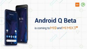 Android Q Redmi Xiaomi